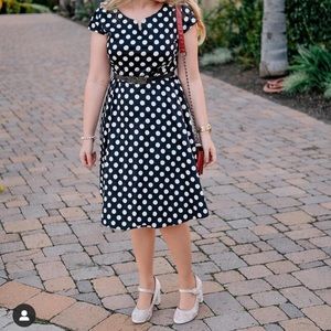 Black and White Classic Polka Dot Dreas
